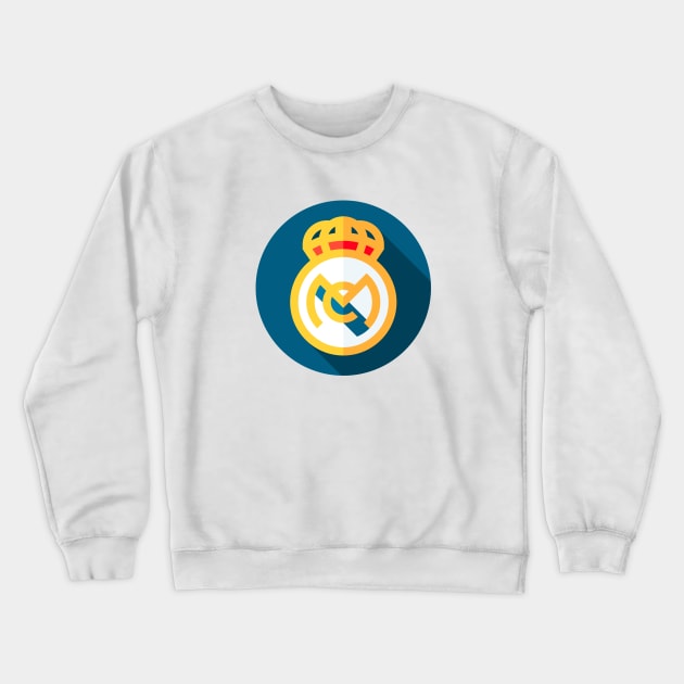 Real Madrid FC Classic Crewneck Sweatshirt by OverNinthCloud